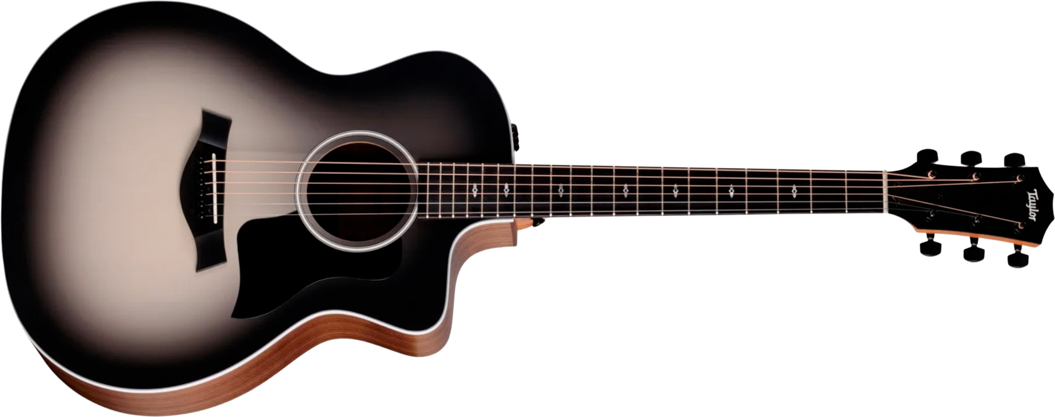 Taylor 214ce Sunset Blvd Mex Grand Auditorium Cw Epicea Noyer Eb Es2 - Eclipse Burst - Guitare Folk - Main picture