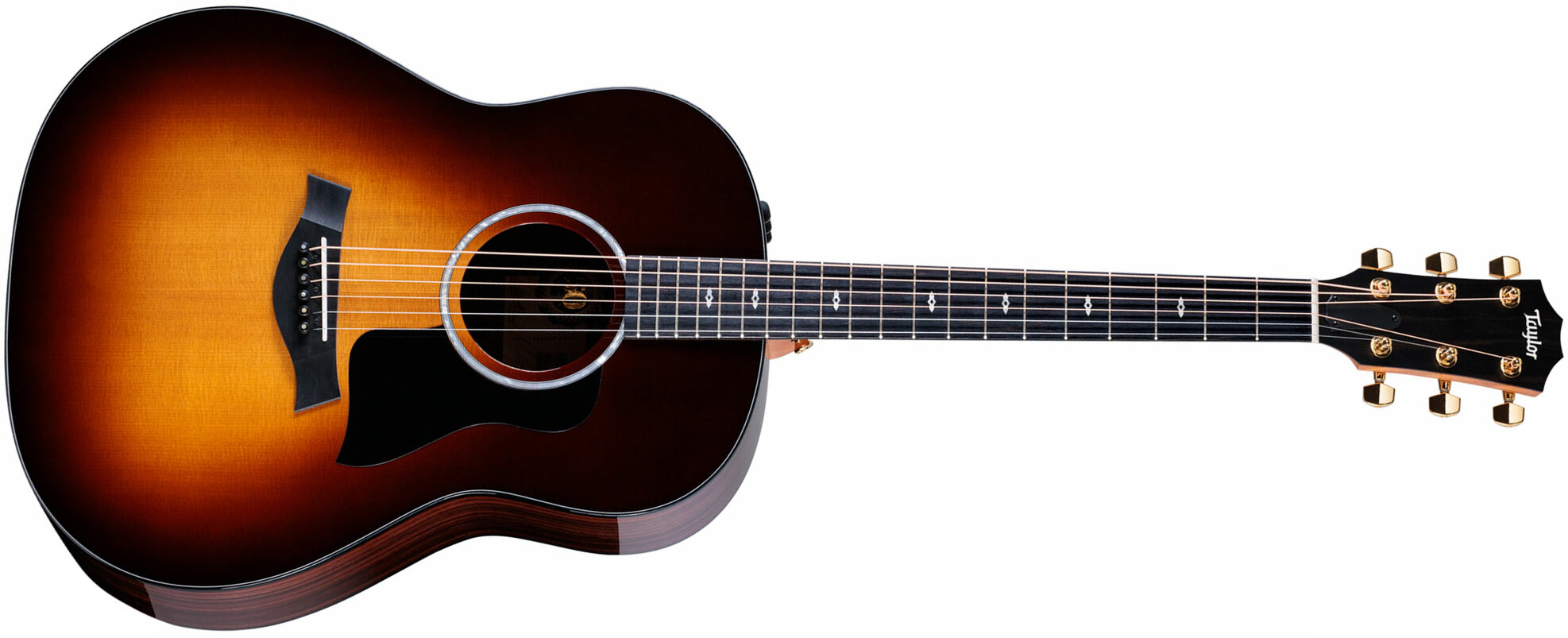 Taylor 217-e Plus 50th Anniversary Grand Pacific Epicea Palissandre Eb Es2 - Tobacco Sunburst - Guitare Electro Acoustique - Main picture