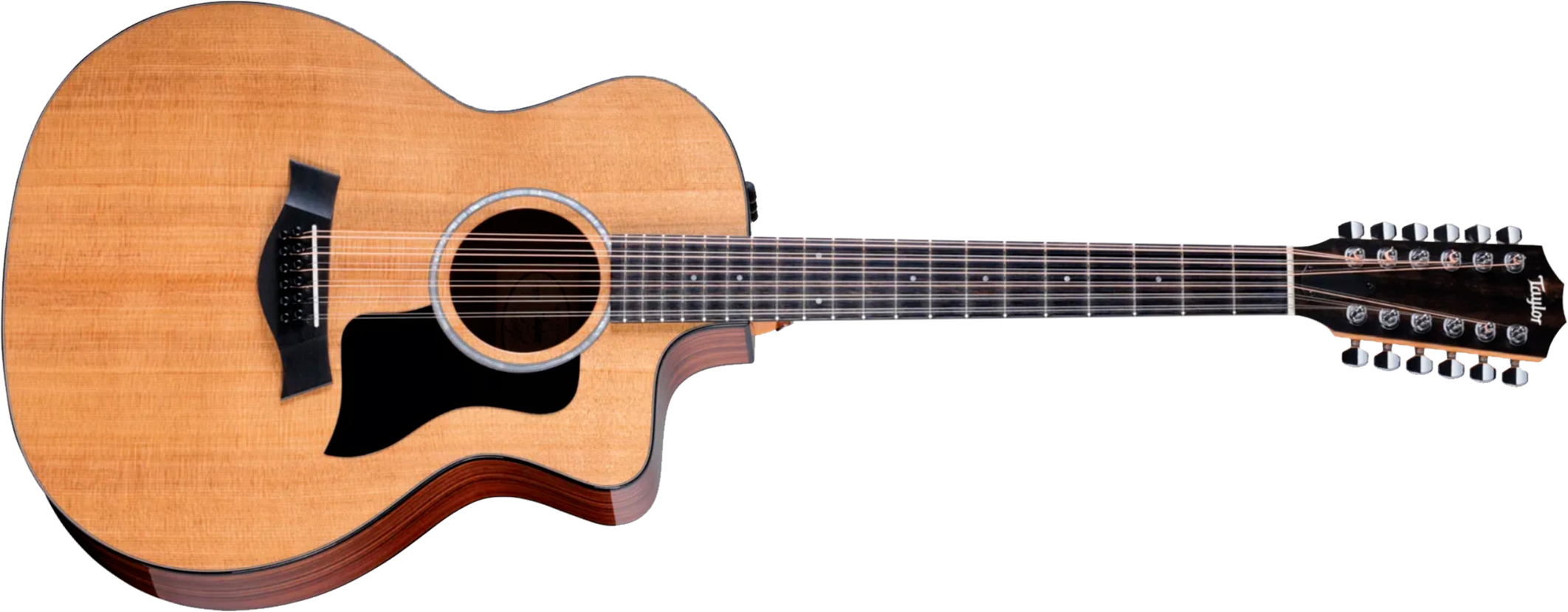 Taylor 254ce Plus Grand Auditorium Cw 12c Epicea Noyer Eb Es2 - Natural - Guitare Folk - Main picture