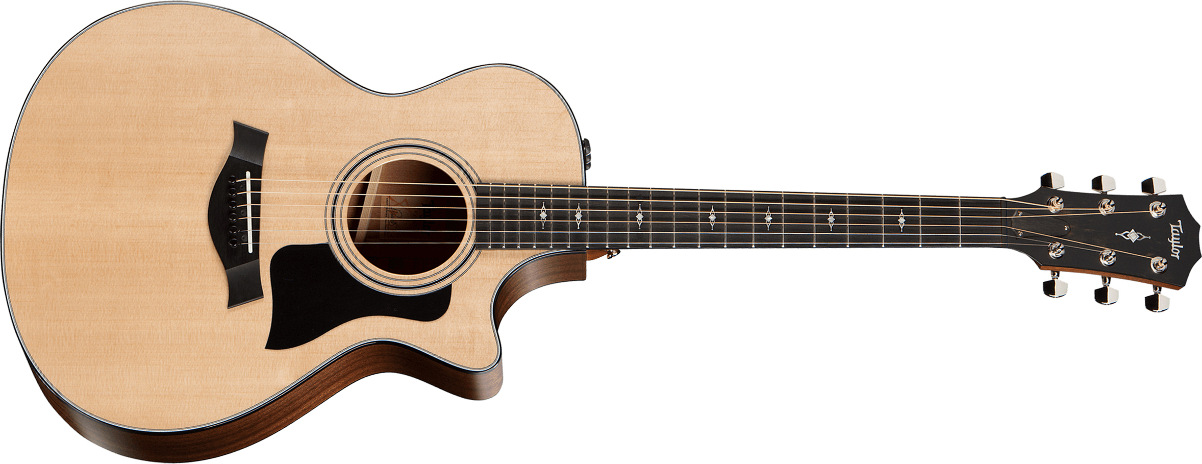 Taylor 312ce V-class 2019 Grand Concert Cw Epicea Sapele Eb Es2 - Natural Gloss Top - Guitare Folk - Main picture