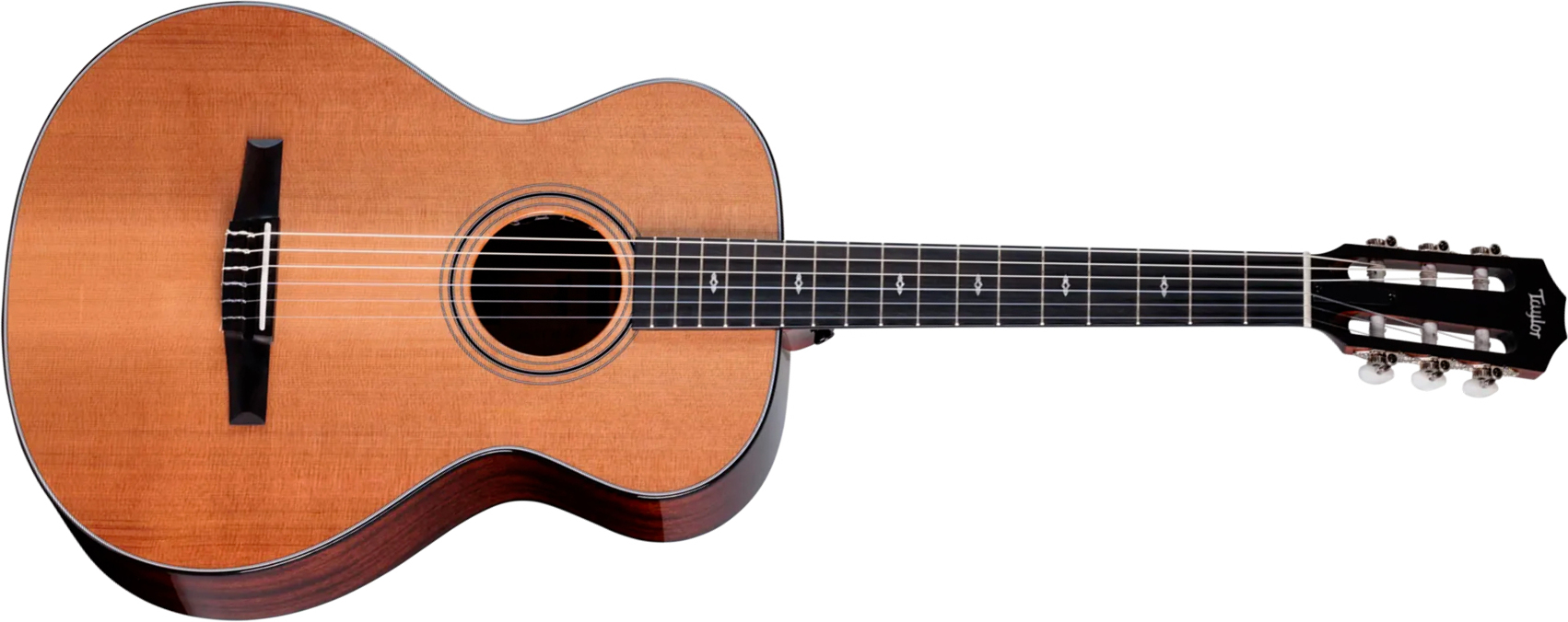 Taylor 312e-n Sunset Blvd Grand Concert Nylon Cedre Sapele Eb Claria - Natural - Guitare Classique Format 4/4 - Main picture