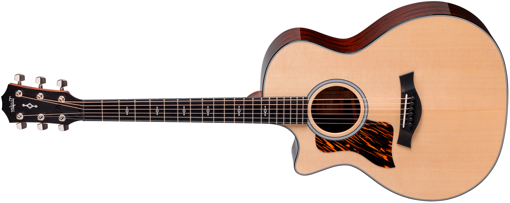 Taylor 314ce Next Gen. Lh Gaucher Grand Auditorium Cw Epicea Sapele Eb Claria - Natural - Guitare Folk - Main picture