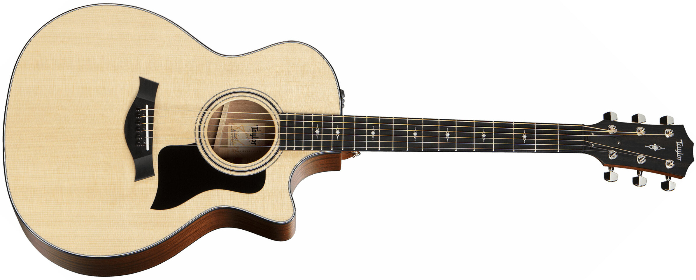 Taylor 314ce V-class 2019 Grand Auditorium Cw Epicea Sapele Eb Es2 - Natural - Guitare Electro Acoustique - Main picture