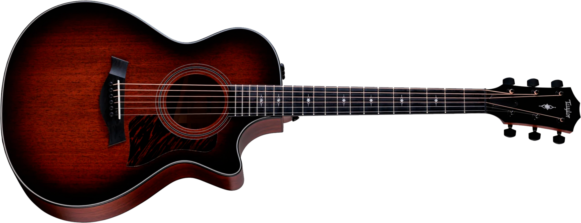 Taylor 322ce 12-fret Grand Concert 2026 Cw Tout Acajou Eb Es2 - Natural - Guitare Folk - Main picture