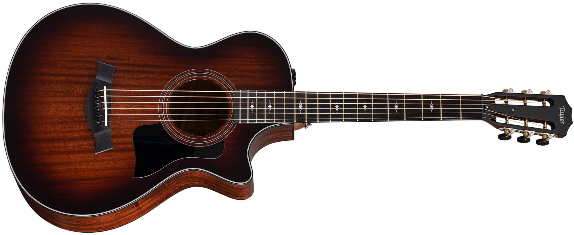 Taylor 322ce 12-fret Grand Concert Cw Tout Acajou Es2 - Natural - Guitare Electro Acoustique - Main picture