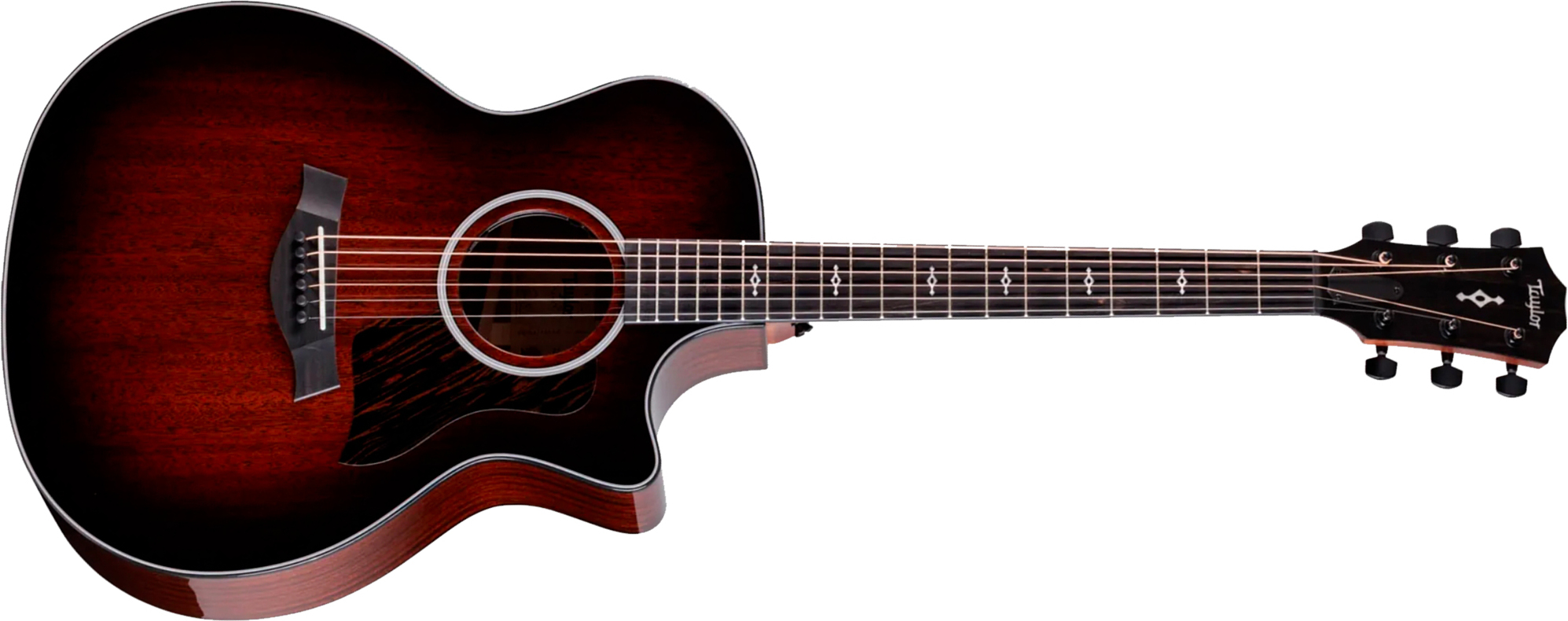 Taylor 324ce Next Gen. Grand Auditorium Cw Acajou Sapele Eb Claria - Natural - Guitare Folk - Main picture