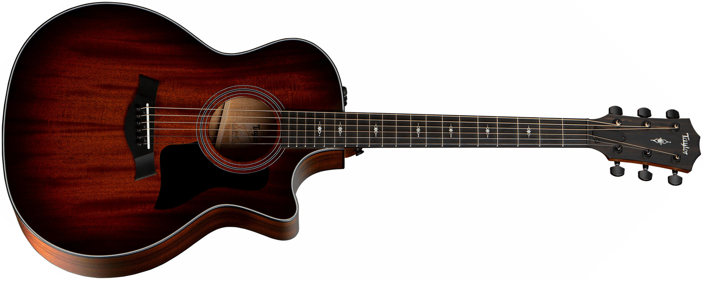 Taylor 324ce V-class 2019 Grand Auditorium Cw Acajou Blackwood Es2 - Shaded Edge Burst Top - Guitare Electro Acoustique - Main picture