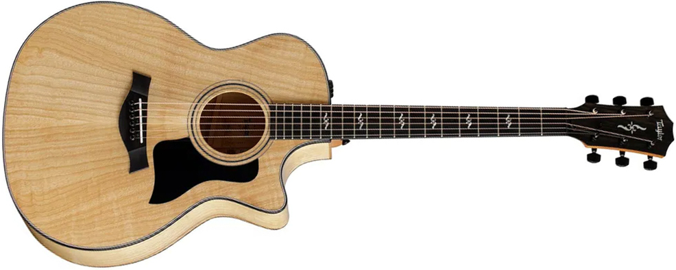 Taylor 424ce Urban Ash Ltd Grand Auditorium Cw Tout Frene Eb Es2 - Natural Blonde - Guitare Acoustique - Main picture