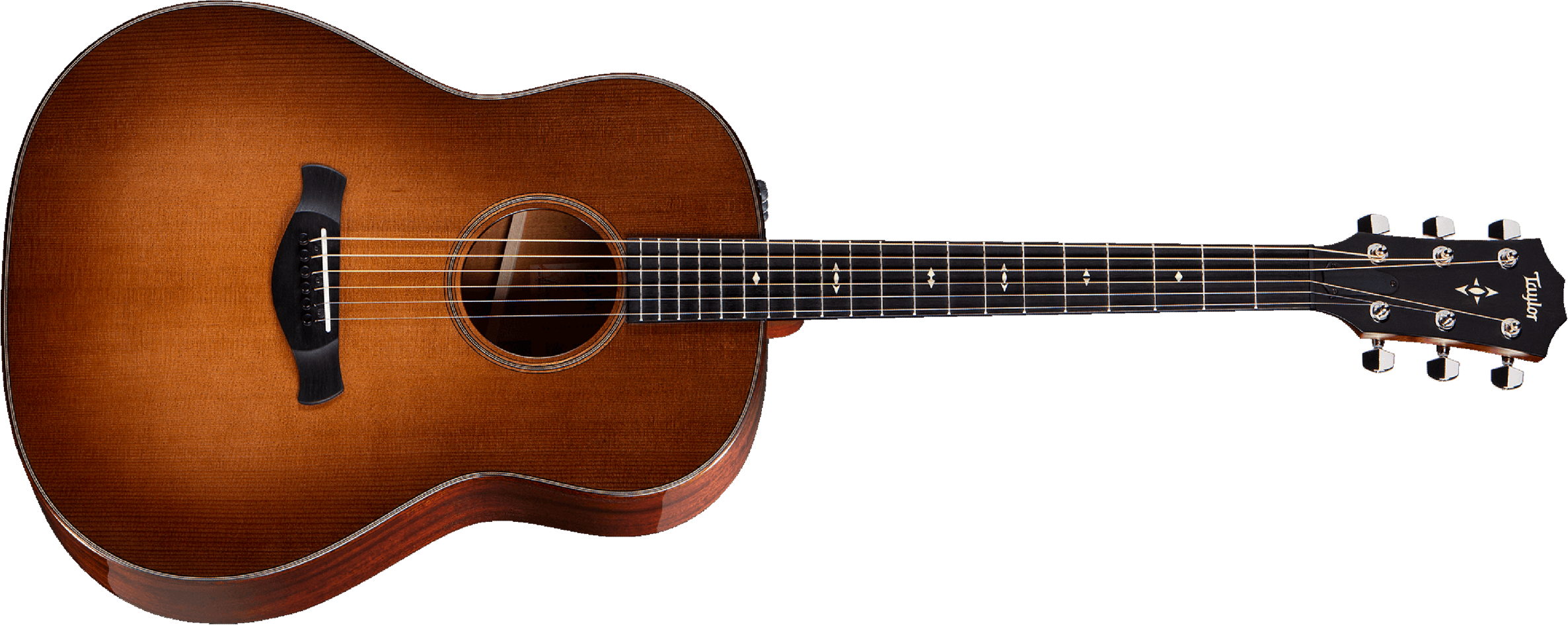 Taylor 517e Builder's Edition Grand Pacific Epicea Acajou Eb Es2 - Wild Honey Burst - Guitare Electro Acoustique - Main picture
