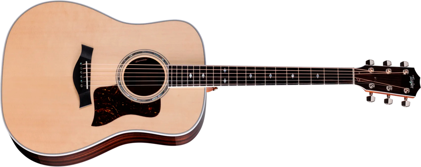 Taylor 810e Legacy Dreadnought Epicea Palissandre Eb Lr Baggs Vtc - Natural - Guitare Folk - Main picture