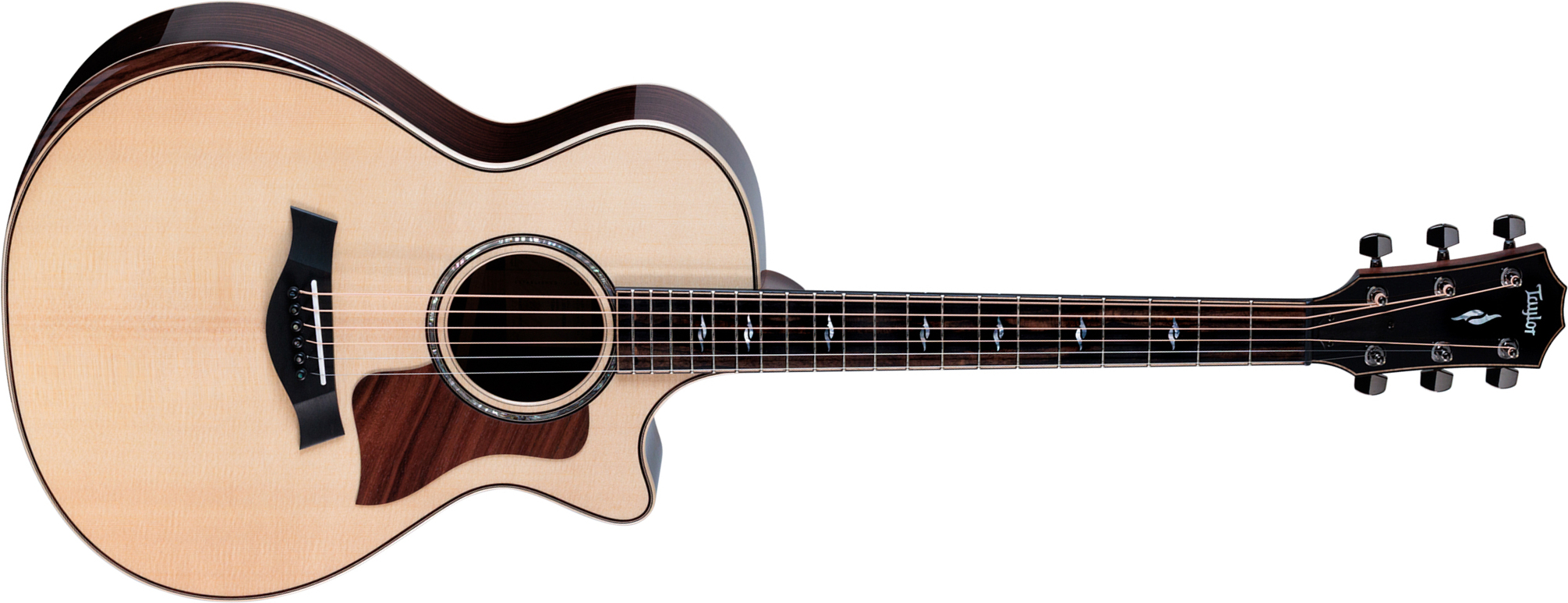 Taylor 812ce Next Gen. Grand Concert Cw Shsc Epicea Palissandre Eb Claria - Natural - Guitare Folk - Main picture