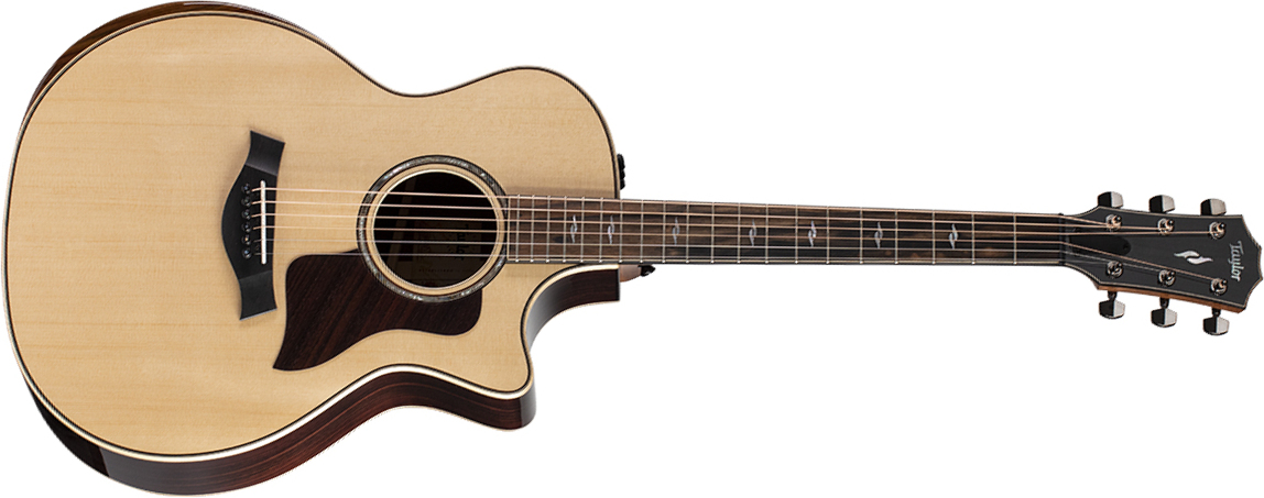 Taylor 814ce V-class 2021 Grand Auditorium Cw Epicea Palissandre Eb - Natural - Guitare Electro Acoustique - Main picture