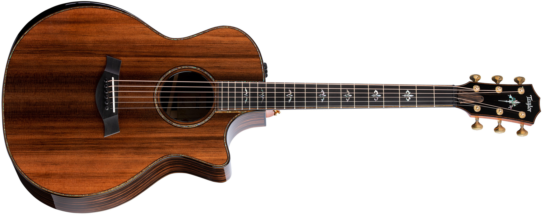 Taylor 914ce Ltd Grand Auditorium Cw Sinker Redwood Palissandre Eb Es2 - Natural - Guitare Electro Acoustique - Main picture