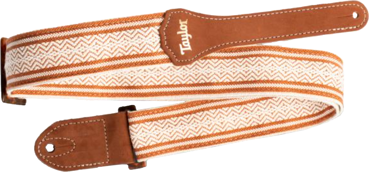 Taylor Academy Strap Wht-blue Jacquard Cotton 2 Inches - Sangle Courroie - Main picture