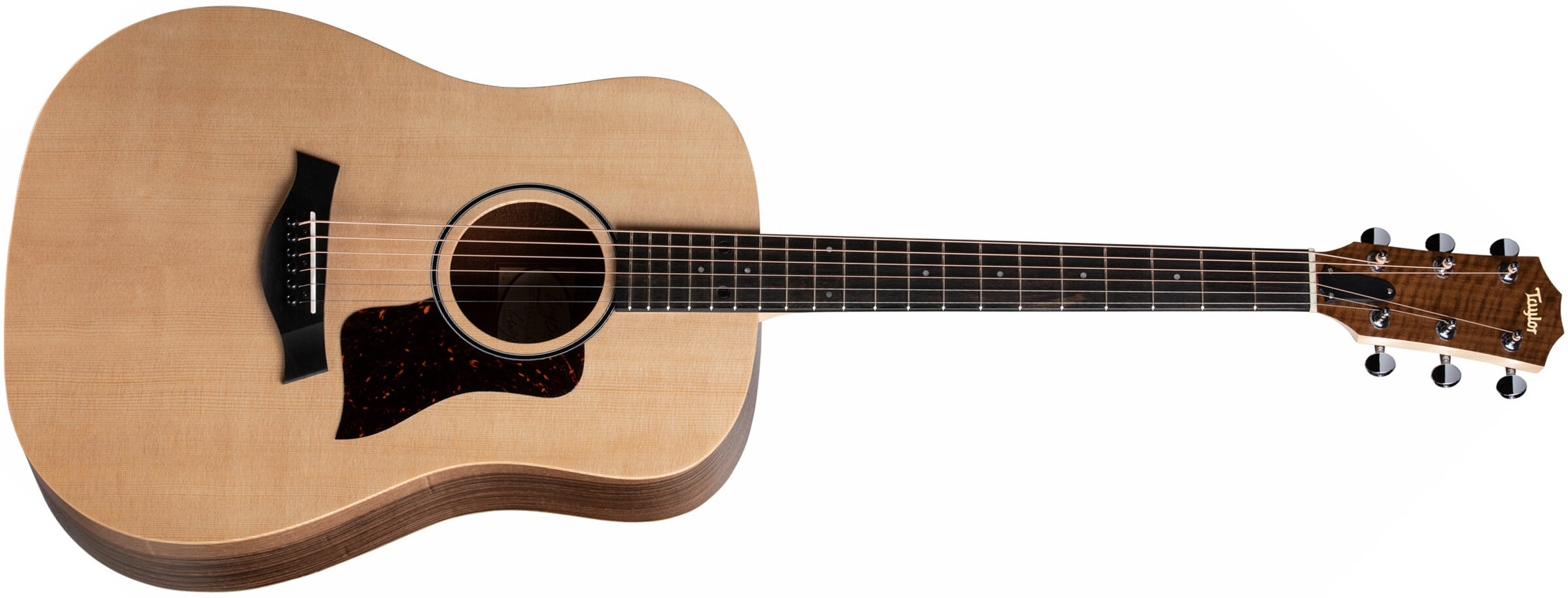 Taylor Big Baby Bbte Dreadnought 15/16 Epicea Noyer Eb Es-b - Natural - Guitare Acoustique Voyage - Main picture