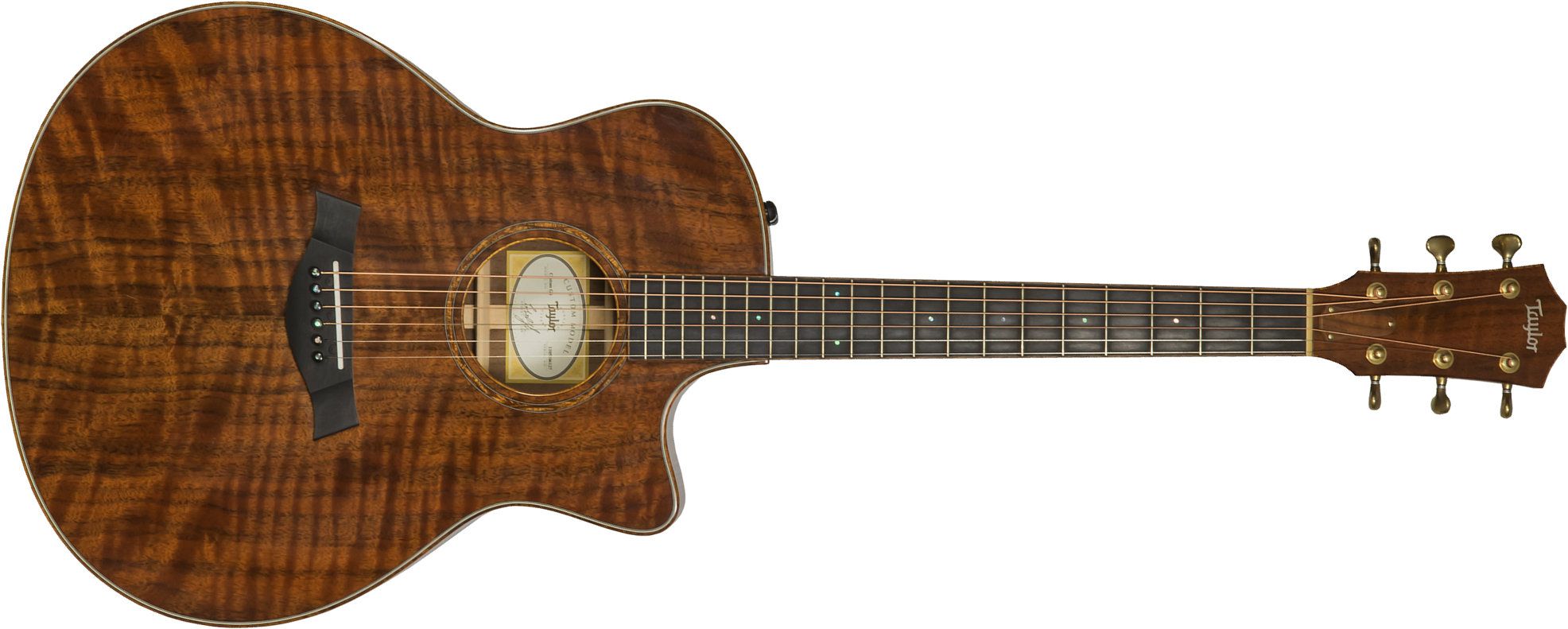 Taylor Gs-e Custom Grand Symphony Cw Tout Noyer Es2 #b9675 - Natural - Guitare Acoustique - Main picture