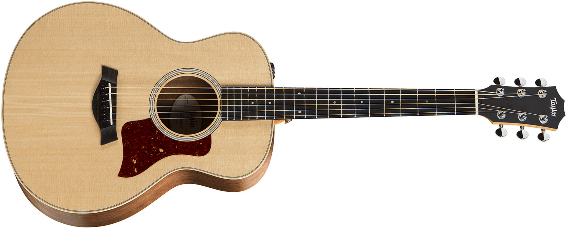 Taylor Gs Mini-e Walnut Epicea Noyer Esb - Natural - Guitare Acoustique Voyage - Main picture