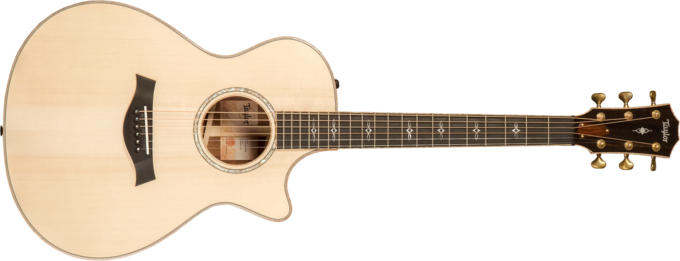 Taylor Custom Shop GC-E Grand Concert #1211063098 - Natural