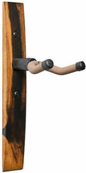 Guitar Wall Hanger - Ebony, No Inlay