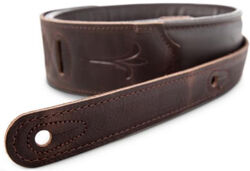 Sangle courroie Taylor Spring Vine Leather Guitar Strap #4124-25 - Chocolate Brown