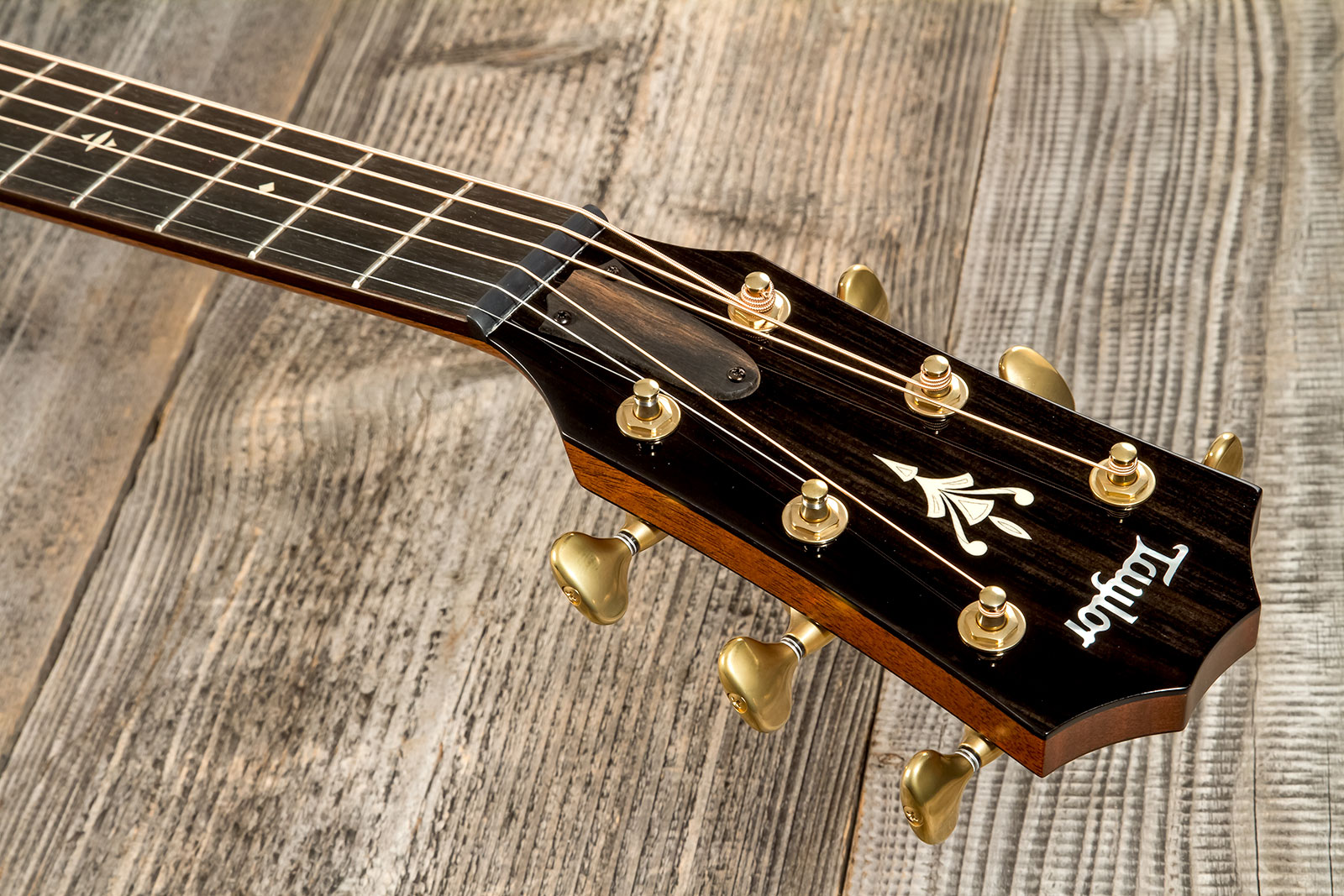 Taylor Custom Shop Ga-e Grand Auditorium Cw Epicea Palissandre Eb Es2 #1211103098 - Natural - Guitare Folk - Variation 7