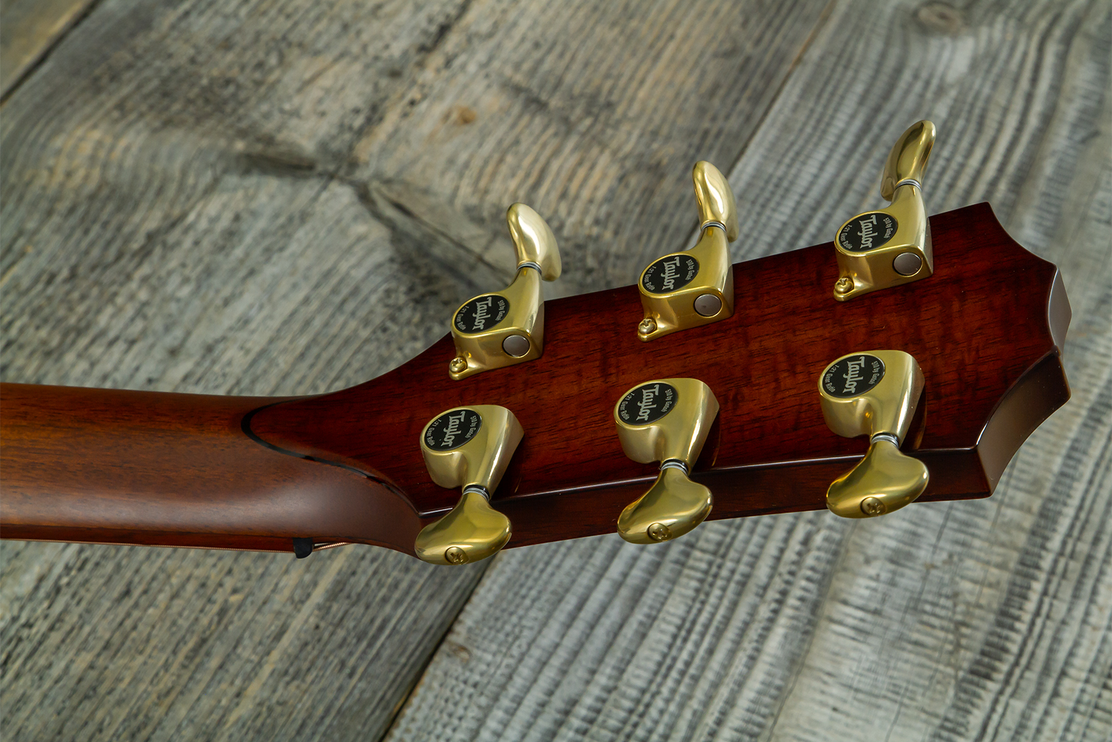 Taylor Custom Shop Grand Auditorium Cw Redwood / Koa Eb Es2 #1211143039 #1210103110 - Shaded Edgeburst - Guitare Folk - Variation 12