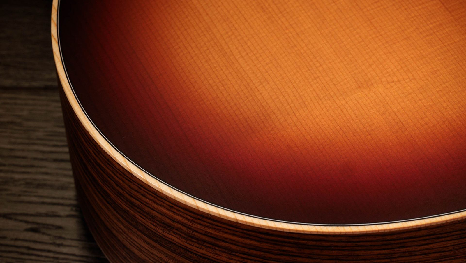 Taylor Gs Mini-e Rosewood Sunset Blvd Seb Parlor Shsc Epicea Sapele Eb Esb - Sunset Edgeburst Matte - Guitare Folk - Variation 4