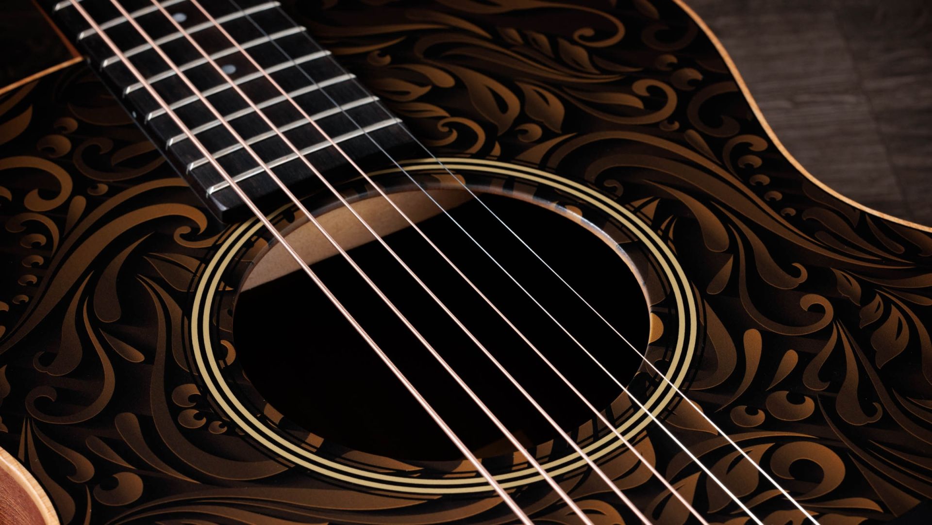 Taylor Gs Mini-e Special Edition Parlor Shsc Epicea Sapele Es-b Eb - Paisley Burst - Guitare Folk - Variation 2