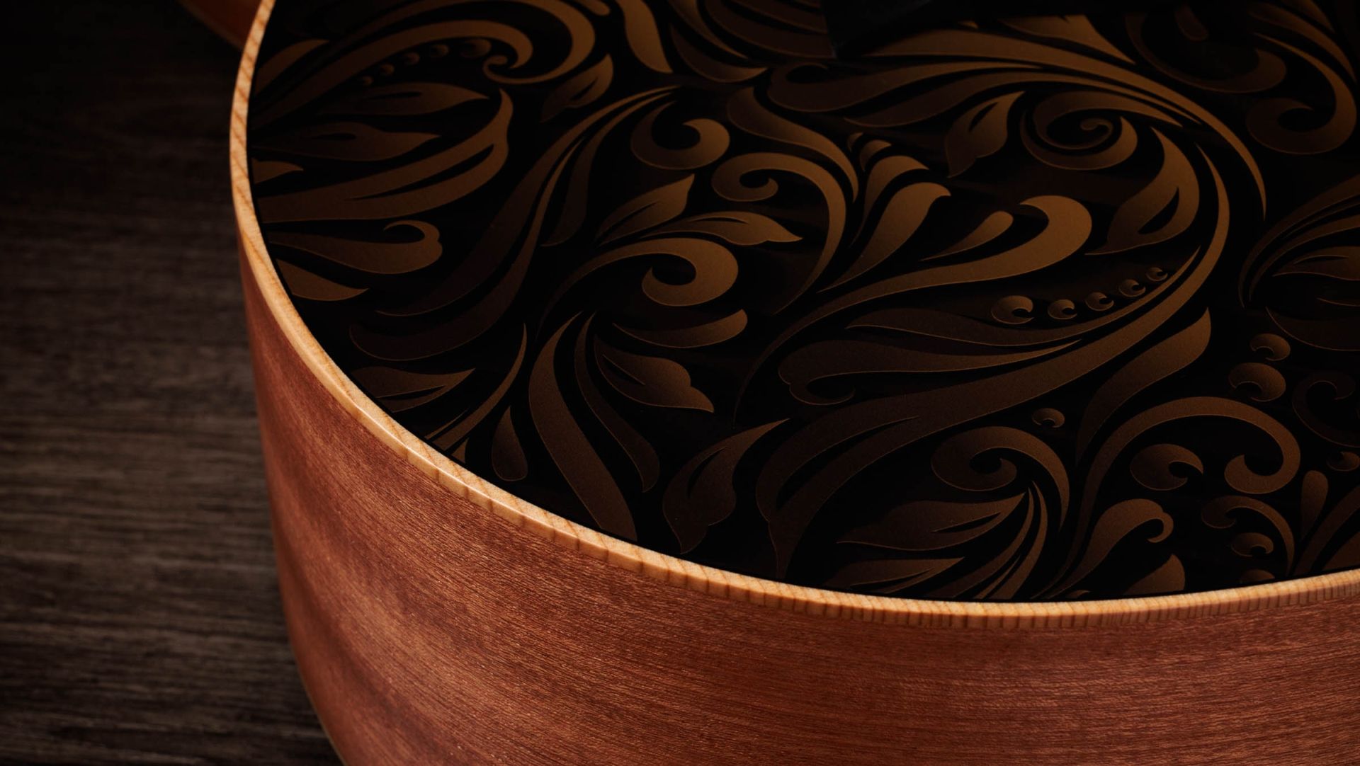 Taylor Gs Mini-e Special Edition Parlor Shsc Epicea Sapele Es-b Eb - Paisley Burst - Guitare Folk - Variation 4