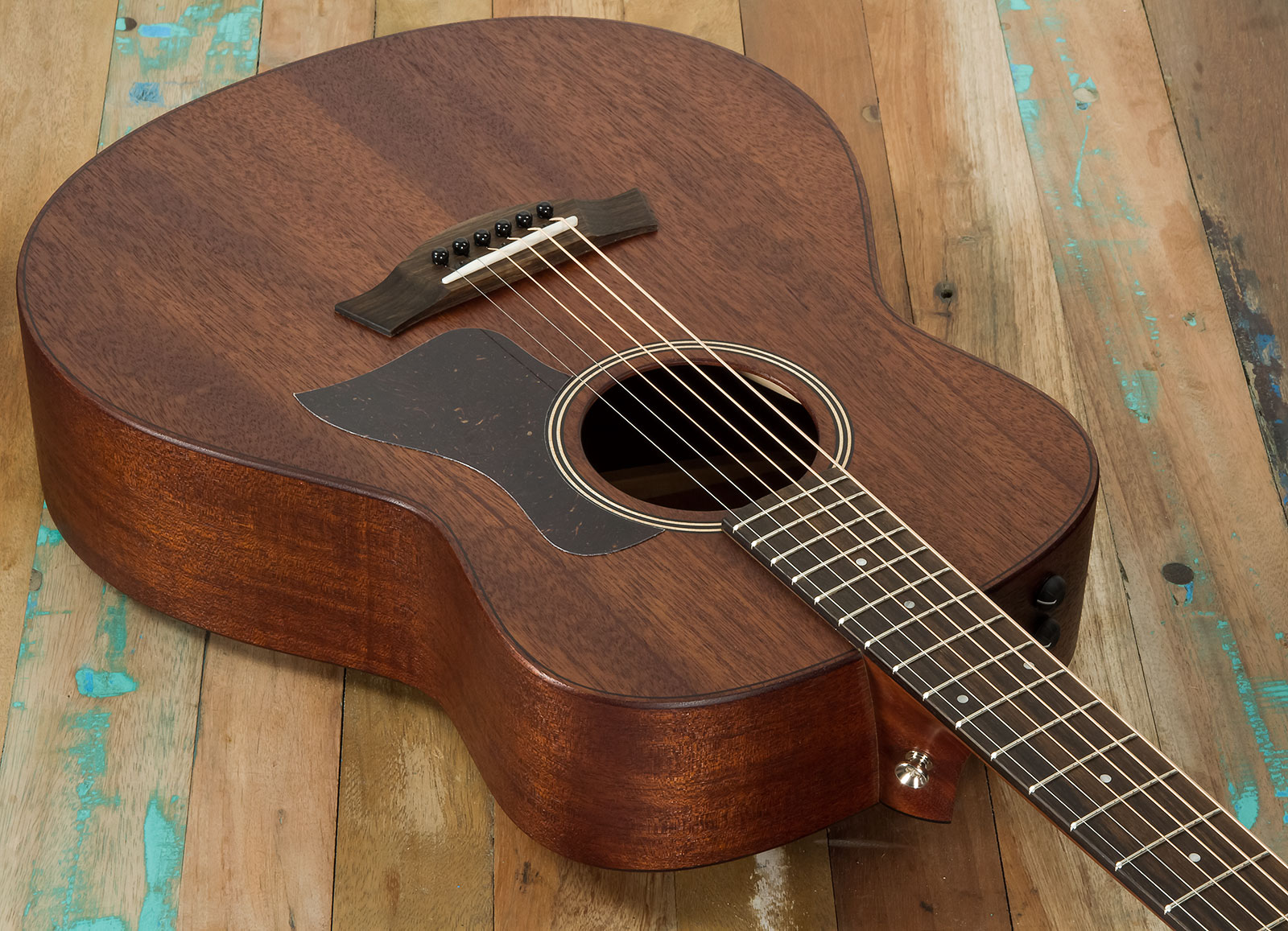 Taylor Gte Mahogany Grand Theater Tout Acajou Euc Es2 - Natural - Guitare Electro Acoustique - Variation 2