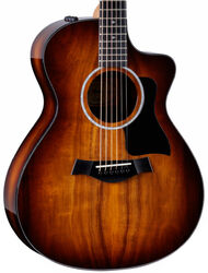 Guitare folk Taylor 222ce-K DLX - Shaded edgeburst