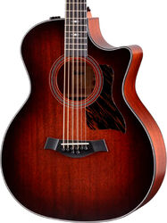 Guitare folk Taylor 324ce Baritone-8 LTD (8-String) - Shaded Edgeburst Top Satin