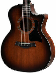 324ce Tropical Mahogany - Shaded Edgeburst Top 