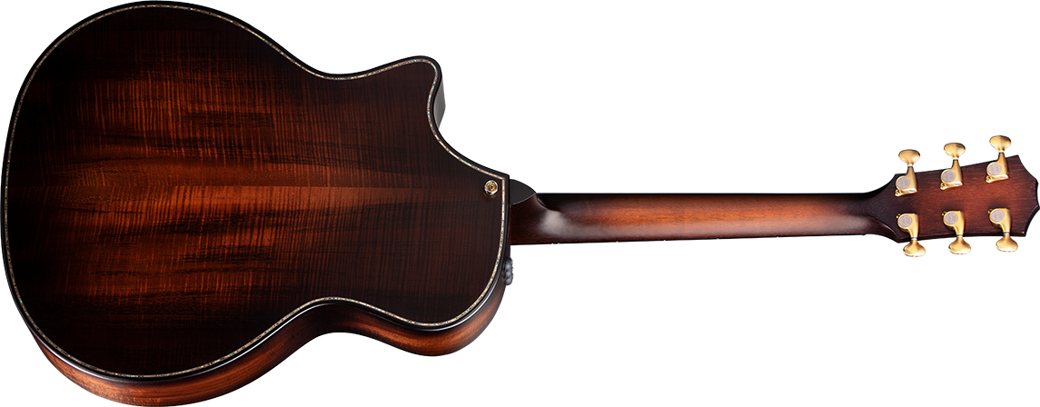 Taylor K24ce Builder's Edition V-class Grand Auditorium Cw Tout Koa Eb Es2 - Kona Burst - Guitare Electro Acoustique - Variation 1