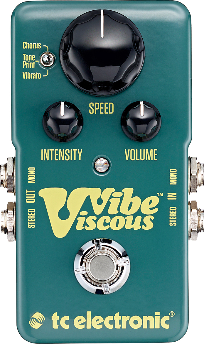 Tc Electronic Viscous Vibe Toneprint Enabled - PÉdale Chorus / Flanger / Phaser / Tremolo - Main picture