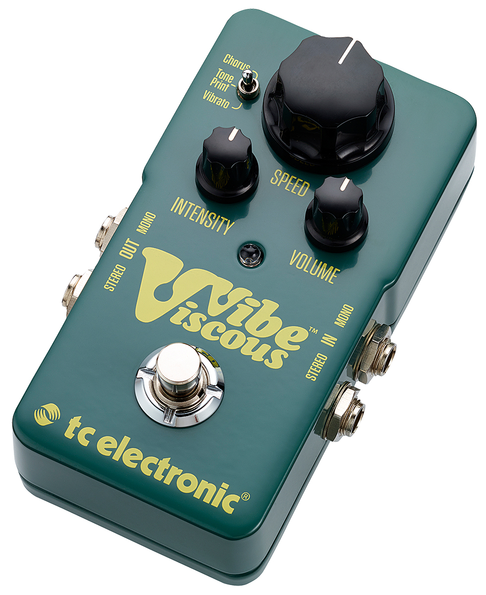 Tc Electronic Viscous Vibe Toneprint Enabled - PÉdale Chorus / Flanger / Phaser / Tremolo - Variation 1