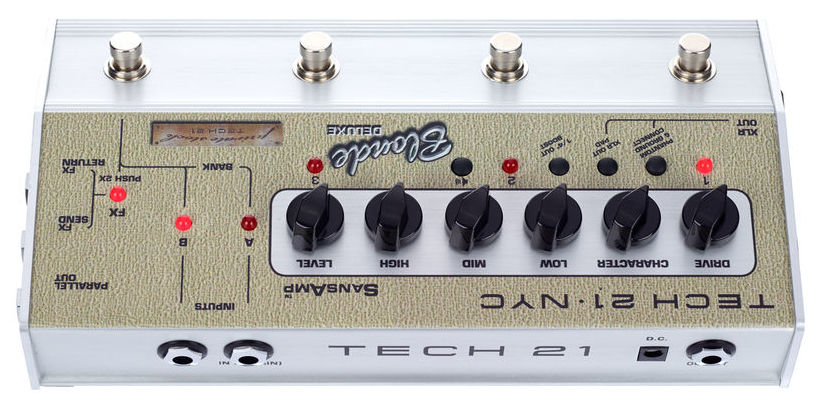 Tech 21 Character Blonde Deluxe - Preampli Électrique - Variation 2