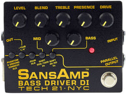 Preampli basse Tech 21 SansAmp Bass Driver DI V2