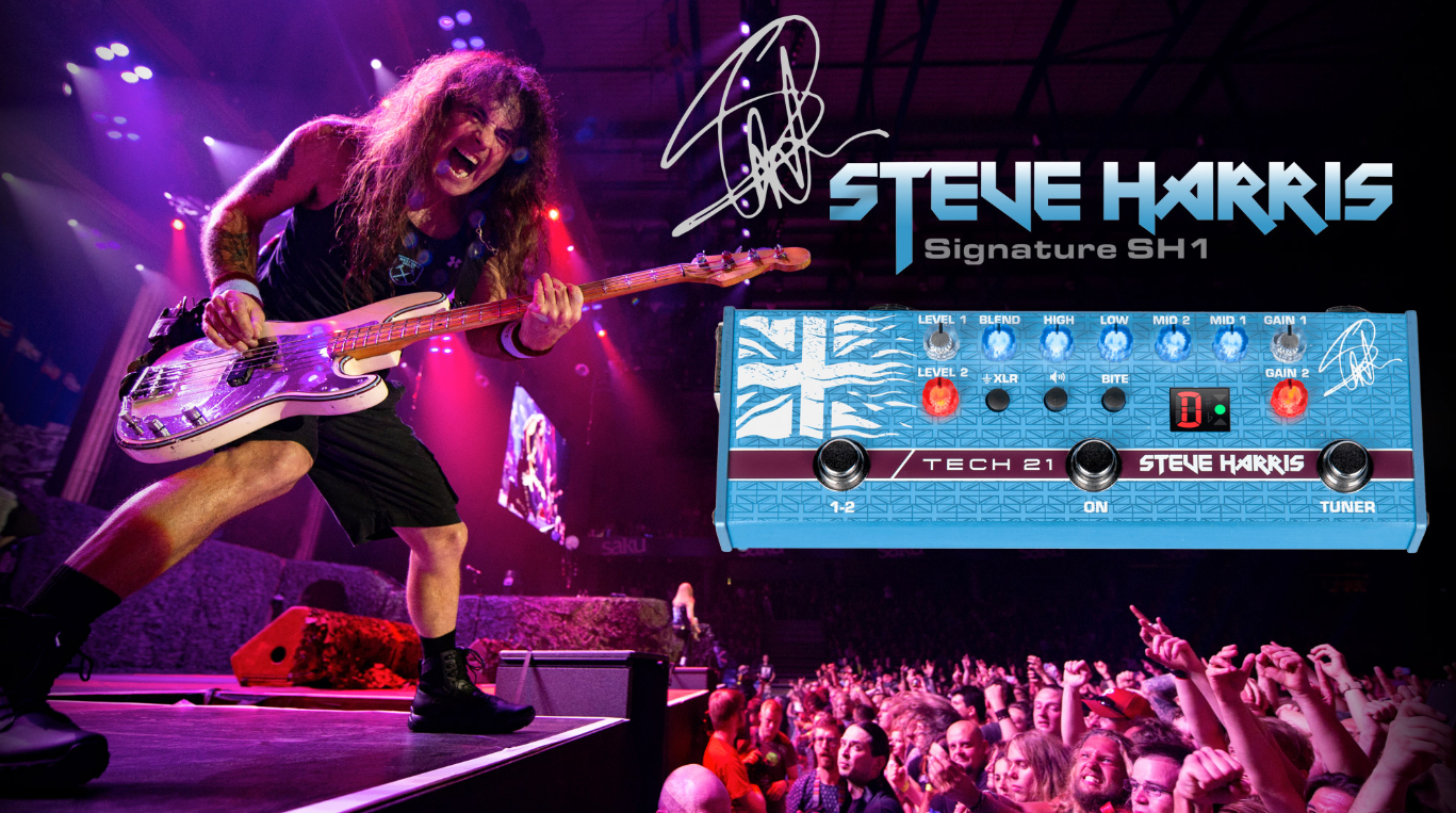 Tech 21 Steve Harris Sh1 Signature - Preampli Basse - Variation 3