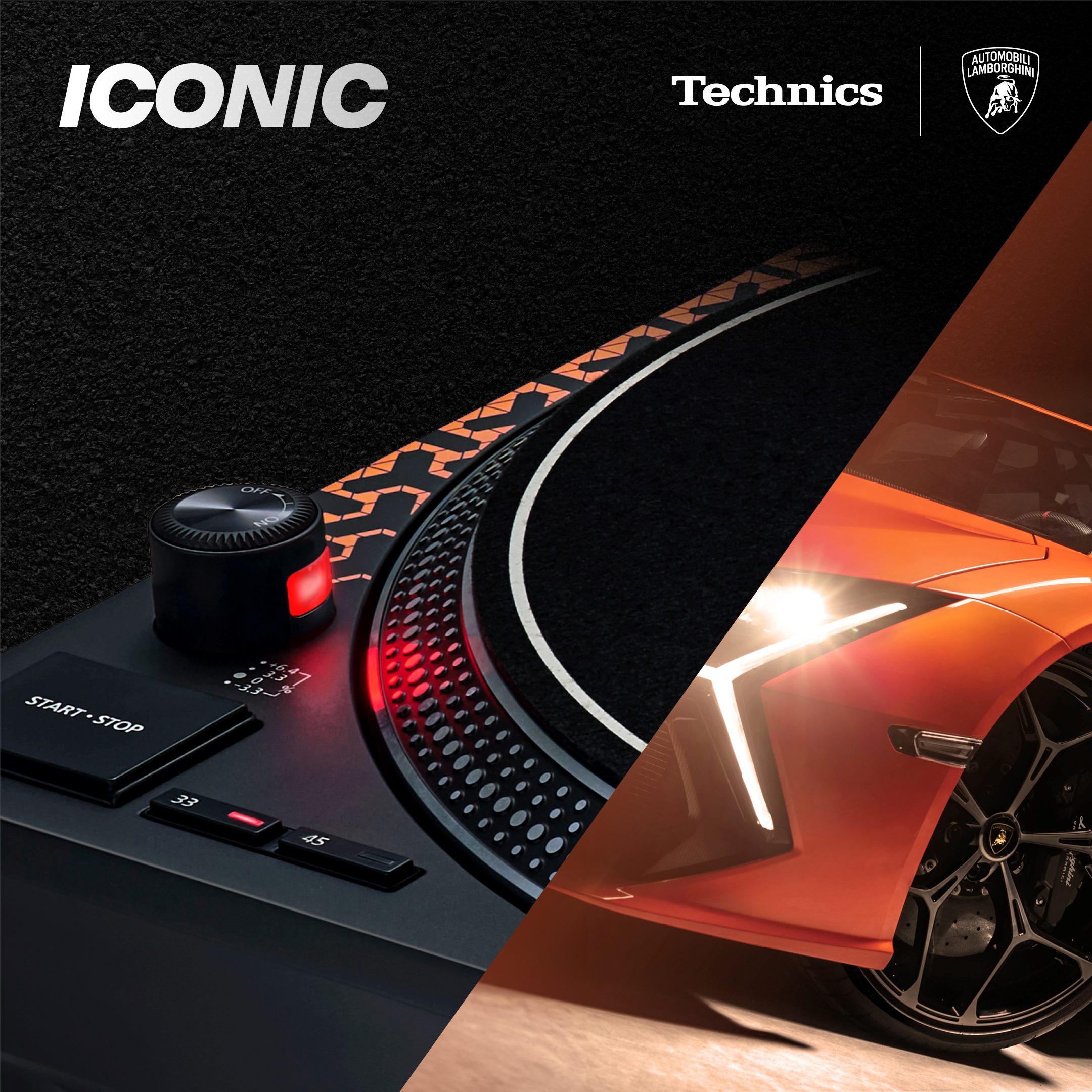 Technics Sl-1200m7b Yellow Lamborghini - Platine Vinyle - Variation 3