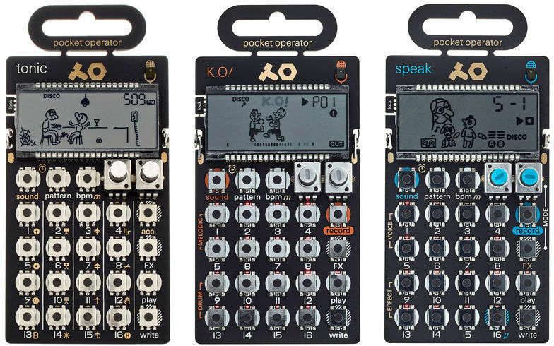 Teenage Engineering Po-30 Serie Pocket Operator Bundle - Expandeur - Main picture