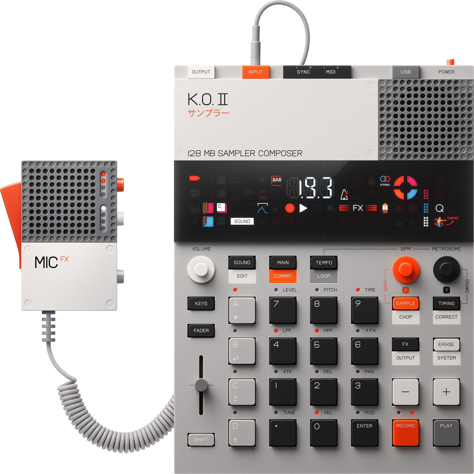 Teenage Engineering Ep-2350 Mic Fx - Micro Chant - Variation 2