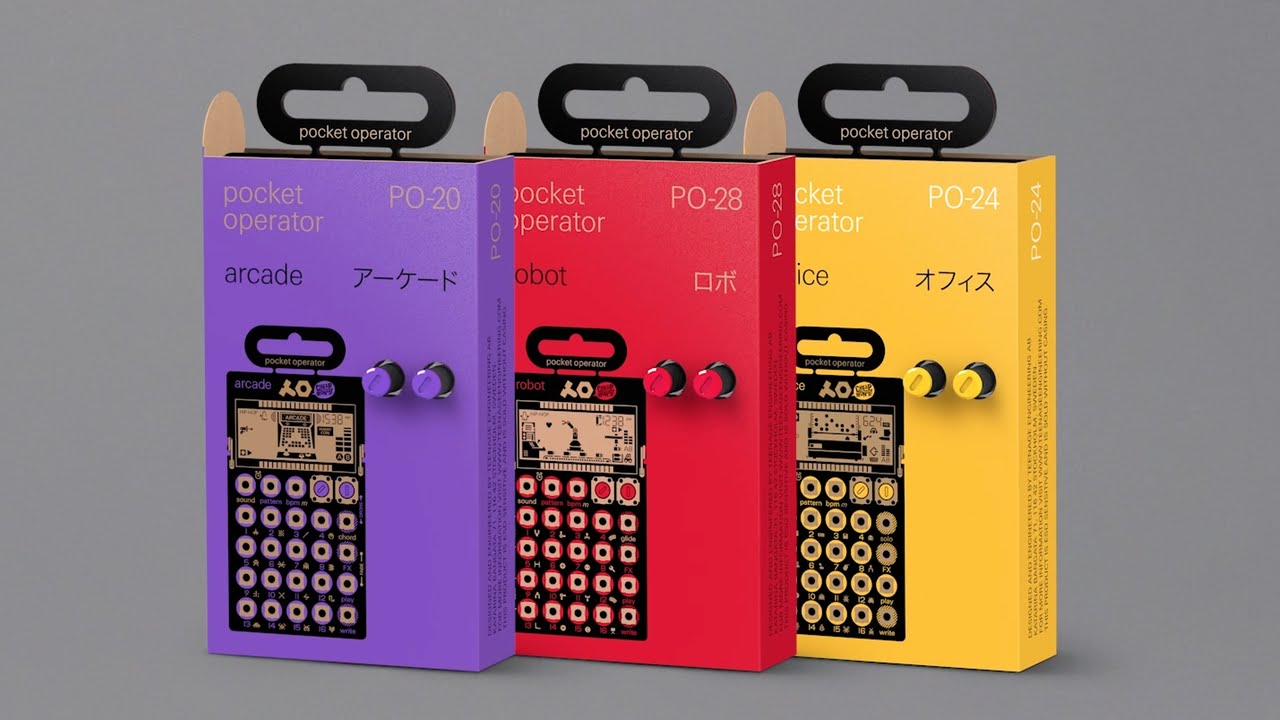 Teenage Engineering Po-20 Serie Pocket Operator Bundle - - Pack Home Studio - Variation 2