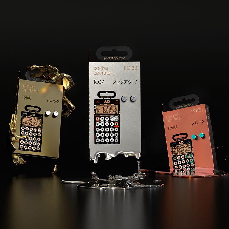 Teenage Engineering Po-30 Serie Pocket Operator Bundle - Expandeur - Variation 1