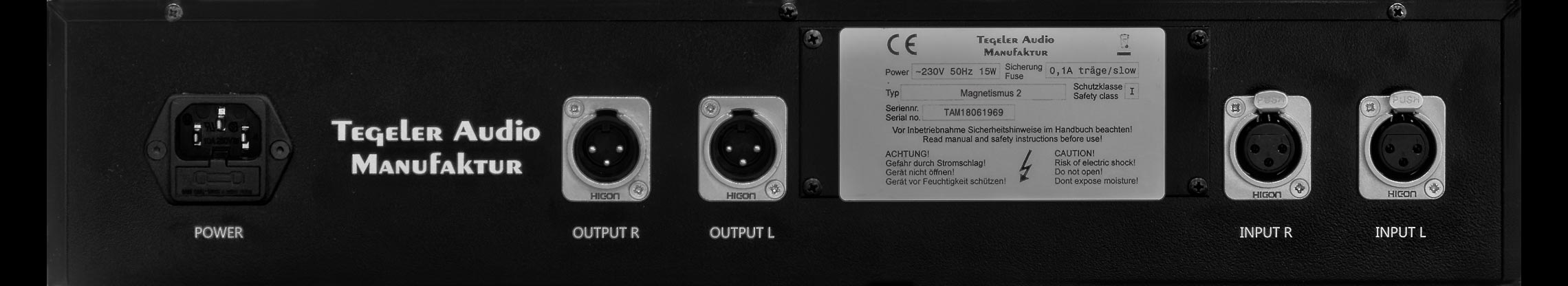 Tegeler Audio Manufaktur Magnetismus 2 - Compresseur Limiteur Gate - Variation 1