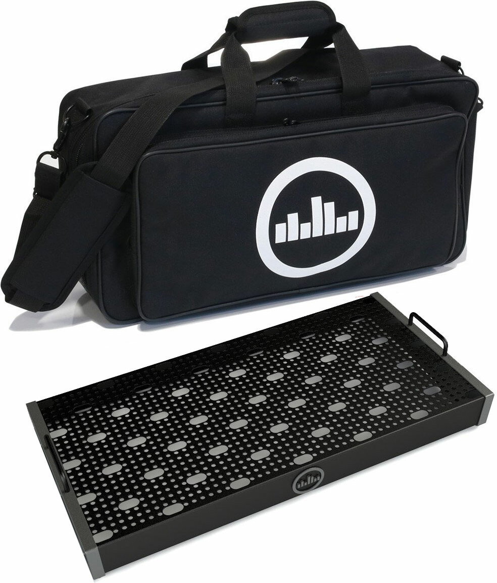 Temple Audio Design Templeboard Duo 24 + Soft Case Gunmetal Grey - Pedalboards - Main picture