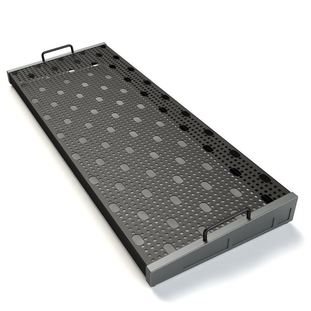 Temple Audio Design Templeboard Duo 34 Gunmetal Grey - Pedalboards - Variation 1