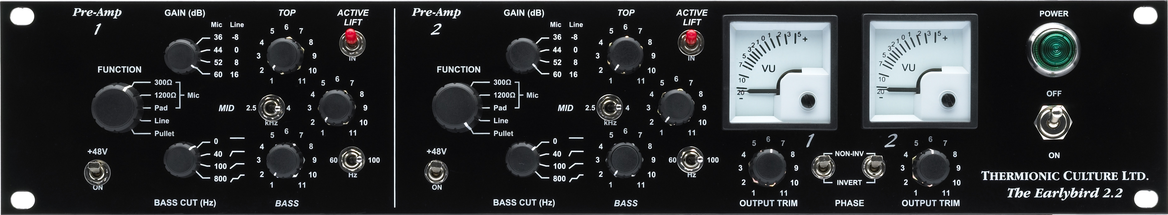 Thermionic Culture Earlybird 2.2 Preamp - PrÉampli - Main picture