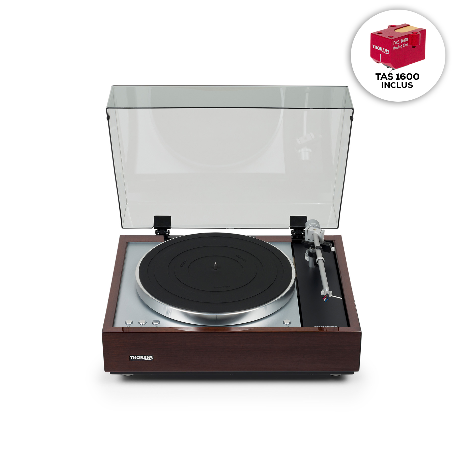 Thorens Td 1601 Noyer Inclus Tas 1600 - Platines Vinyles Hifi - Variation 2