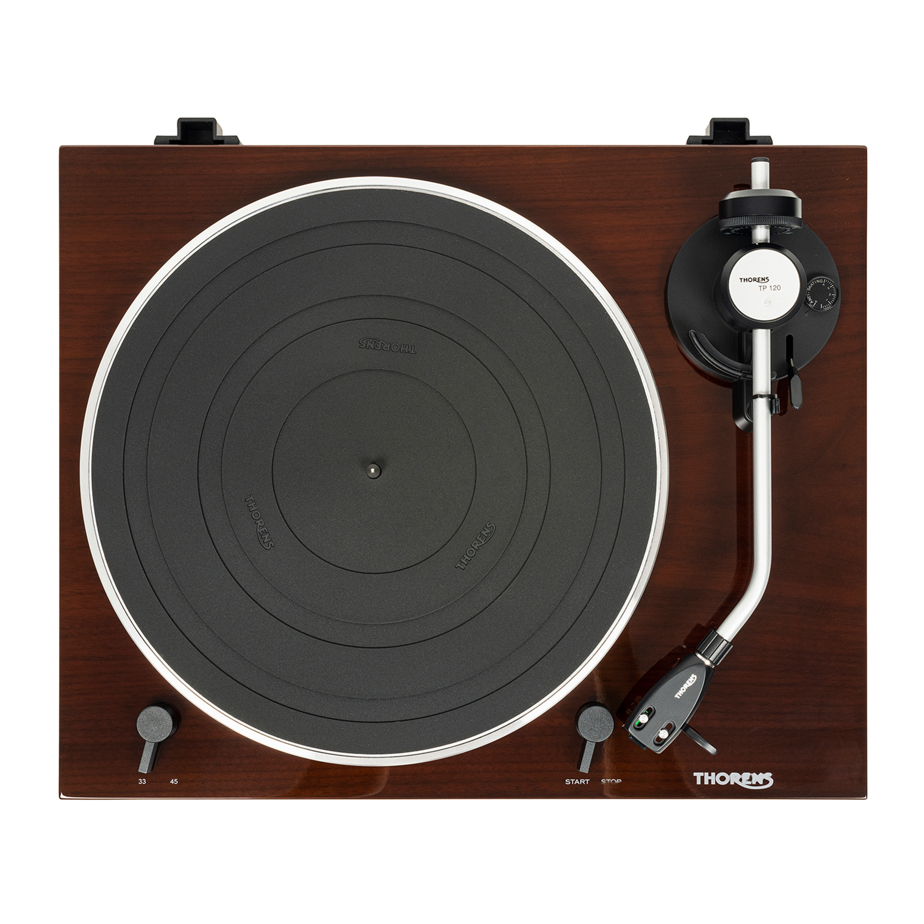 Thorens Td 204 A Noyer - Platines Vinyles Hifi - Variation 1